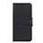 Funda de Cuero Cartera con Soporte Carcasa L07 para Motorola Moto Edge Negro