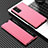 Funda de Cuero Cartera con Soporte Carcasa L07 para Samsung Galaxy S21 Ultra 5G Rosa