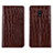 Funda de Cuero Cartera con Soporte Carcasa L07 para Xiaomi Redmi 8A Marron