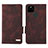 Funda de Cuero Cartera con Soporte Carcasa L07Z para Google Pixel 5a 5G Marron