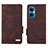 Funda de Cuero Cartera con Soporte Carcasa L07Z para Huawei Honor X7 Marron