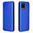 Funda de Cuero Cartera con Soporte Carcasa L07Z para Realme 8 4G Azul