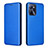 Funda de Cuero Cartera con Soporte Carcasa L07Z para Realme C35 Azul