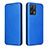 Funda de Cuero Cartera con Soporte Carcasa L07Z para Realme V25 5G Azul