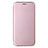 Funda de Cuero Cartera con Soporte Carcasa L07Z para Samsung Galaxy M52 5G Oro Rosa