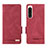 Funda de Cuero Cartera con Soporte Carcasa L07Z para Sony Xperia 5 IV Rojo