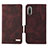 Funda de Cuero Cartera con Soporte Carcasa L07Z para Sony Xperia Ace III Marron