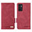 Funda de Cuero Cartera con Soporte Carcasa L07Z para Vivo V23e Rojo