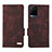 Funda de Cuero Cartera con Soporte Carcasa L07Z para Vivo Y32 4G Marron