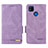 Funda de Cuero Cartera con Soporte Carcasa L07Z para Xiaomi POCO C31 Morado