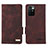 Funda de Cuero Cartera con Soporte Carcasa L07Z para Xiaomi Redmi 10 (2022) Marron