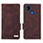 Funda de Cuero Cartera con Soporte Carcasa L07Z para Xiaomi Redmi 9 Activ Marron