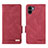 Funda de Cuero Cartera con Soporte Carcasa L07Z para Xiaomi Redmi A2 Rojo