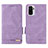 Funda de Cuero Cartera con Soporte Carcasa L07Z para Xiaomi Redmi Note 10 4G Morado