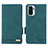 Funda de Cuero Cartera con Soporte Carcasa L07Z para Xiaomi Redmi Note 10 4G Verde