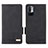 Funda de Cuero Cartera con Soporte Carcasa L07Z para Xiaomi Redmi Note 10T 5G Negro