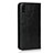 Funda de Cuero Cartera con Soporte Carcasa L08 para Huawei P Smart Z (2019) Negro