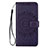 Funda de Cuero Cartera con Soporte Carcasa L08 para Samsung Galaxy S20 Plus 5G Morado