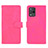 Funda de Cuero Cartera con Soporte Carcasa L08Z para Realme 9 5G India Rosa Roja