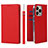 Funda de Cuero Cartera con Soporte Carcasa L09 para Apple iPhone 14 Pro Max Rojo