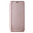 Funda de Cuero Cartera con Soporte Carcasa L09Z para Samsung Galaxy A03s Oro Rosa