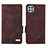 Funda de Cuero Cartera con Soporte Carcasa L09Z para Samsung Galaxy A22 5G Marron