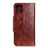 Funda de Cuero Cartera con Soporte Carcasa L10 para Samsung Galaxy A71 4G A715 Marron