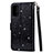 Funda de Cuero Cartera con Soporte Carcasa L10 para Samsung Galaxy S20 Plus 5G Negro