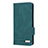 Funda de Cuero Cartera con Soporte Carcasa L10Z para Samsung Galaxy A33 5G Verde