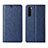 Funda de Cuero Cartera con Soporte Carcasa L11 para OnePlus Nord Azul