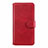 Funda de Cuero Cartera con Soporte Carcasa L11 para Oppo A91 Rojo