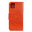 Funda de Cuero Cartera con Soporte Carcasa L11 para Samsung Galaxy A71 4G A715 Naranja