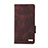 Funda de Cuero Cartera con Soporte Carcasa L11Z para Samsung Galaxy A22s 5G Marron