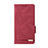 Funda de Cuero Cartera con Soporte Carcasa L11Z para Samsung Galaxy F42 5G Rojo