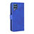 Funda de Cuero Cartera con Soporte Carcasa L12Z para Samsung Galaxy M32 4G Azul