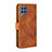 Funda de Cuero Cartera con Soporte Carcasa L12Z para Samsung Galaxy M32 4G Marron