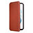 Funda de Cuero Cartera con Soporte Carcasa L12Z para Samsung Galaxy S21 FE 5G Marron