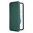 Funda de Cuero Cartera con Soporte Carcasa L12Z para Samsung Galaxy S21 FE 5G Verde