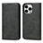 Funda de Cuero Cartera con Soporte Carcasa L14 para Apple iPhone 14 Pro Max Negro