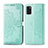 Funda de Cuero Cartera con Soporte Carcasa L14 para Samsung Galaxy A41 Verde