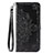 Funda de Cuero Cartera con Soporte Carcasa L18 para Huawei P40 Lite E Negro