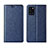 Funda de Cuero Cartera con Soporte Carcasa L19 para Samsung Galaxy A31 Azul