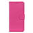 Funda de Cuero Cartera con Soporte Carcasa L24 para Realme C11 Rosa Roja