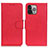 Funda de Cuero Cartera con Soporte Carcasa L27 para Apple iPhone 13 Pro Max Rojo