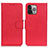 Funda de Cuero Cartera con Soporte Carcasa L27 para Apple iPhone 14 Pro Max Rojo