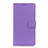 Funda de Cuero Cartera con Soporte Carcasa L28 para Realme C11 Morado