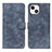 Funda de Cuero Cartera con Soporte Carcasa L30 para Apple iPhone 14 Plus Azul