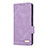 Funda de Cuero Cartera con Soporte Carcasa LZ2 para Samsung Galaxy A04s Morado