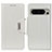 Funda de Cuero Cartera con Soporte Carcasa M01L para Google Pixel 8 Pro 5G Blanco