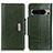 Funda de Cuero Cartera con Soporte Carcasa M01L para Google Pixel 8 Pro 5G Verde